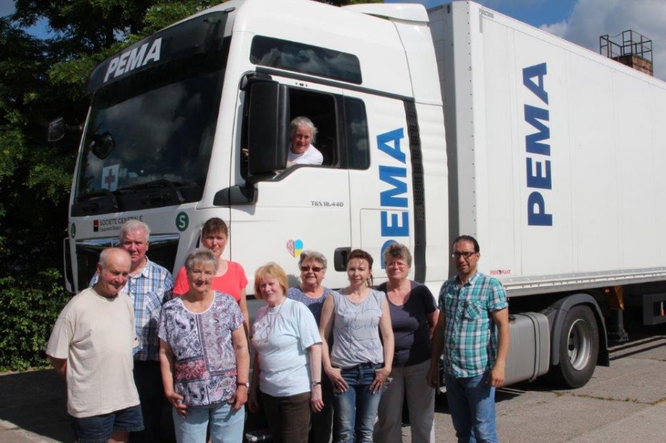 Herzlichen Dank an PEMA UKRAINE Hilfe Lobetal