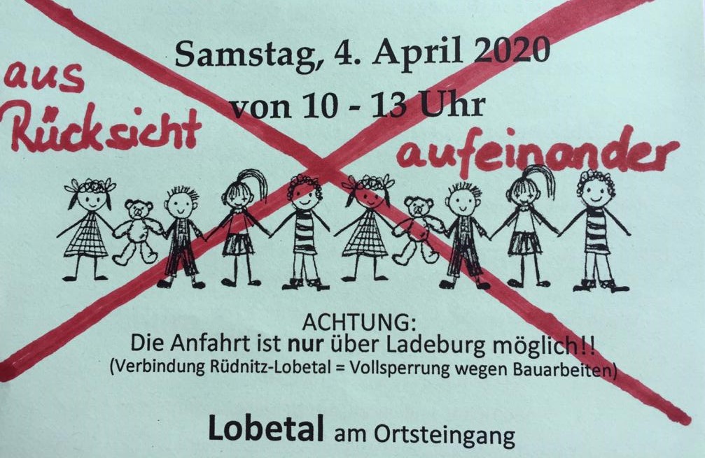 Fällt aus UKRAINE Hilfe Lobetal